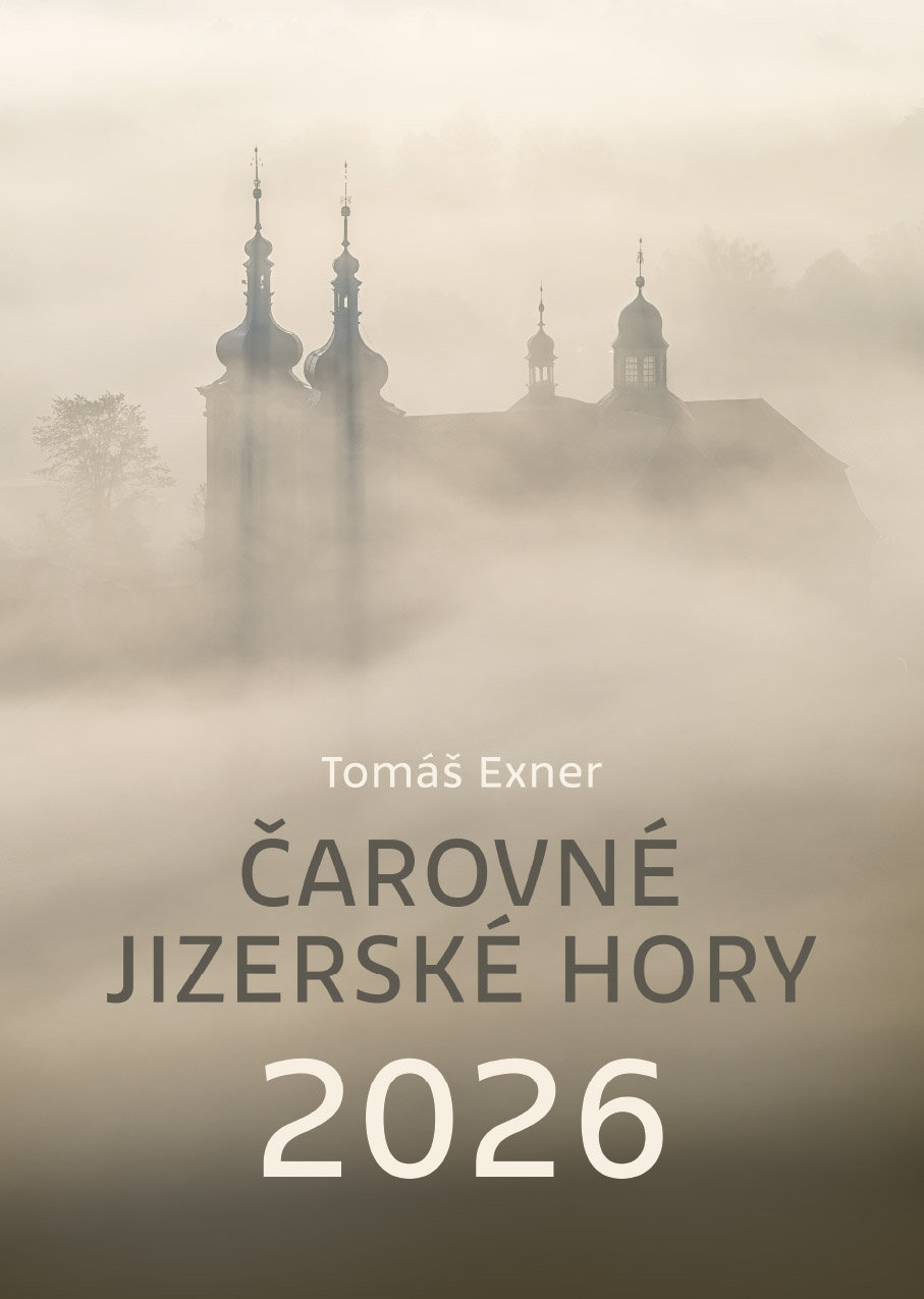 Kalendář Čarovné Jizerské hory od Tomáše Exnera